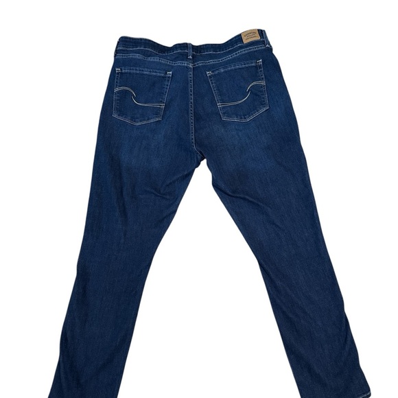 Signature by Levi Strauss Blue Straight Leg Jeans - Picture 4 of 5